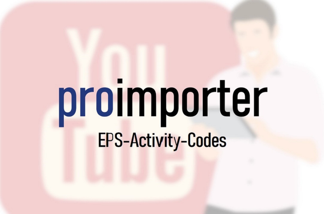 In our video we show you how to import activity codes on EPS level